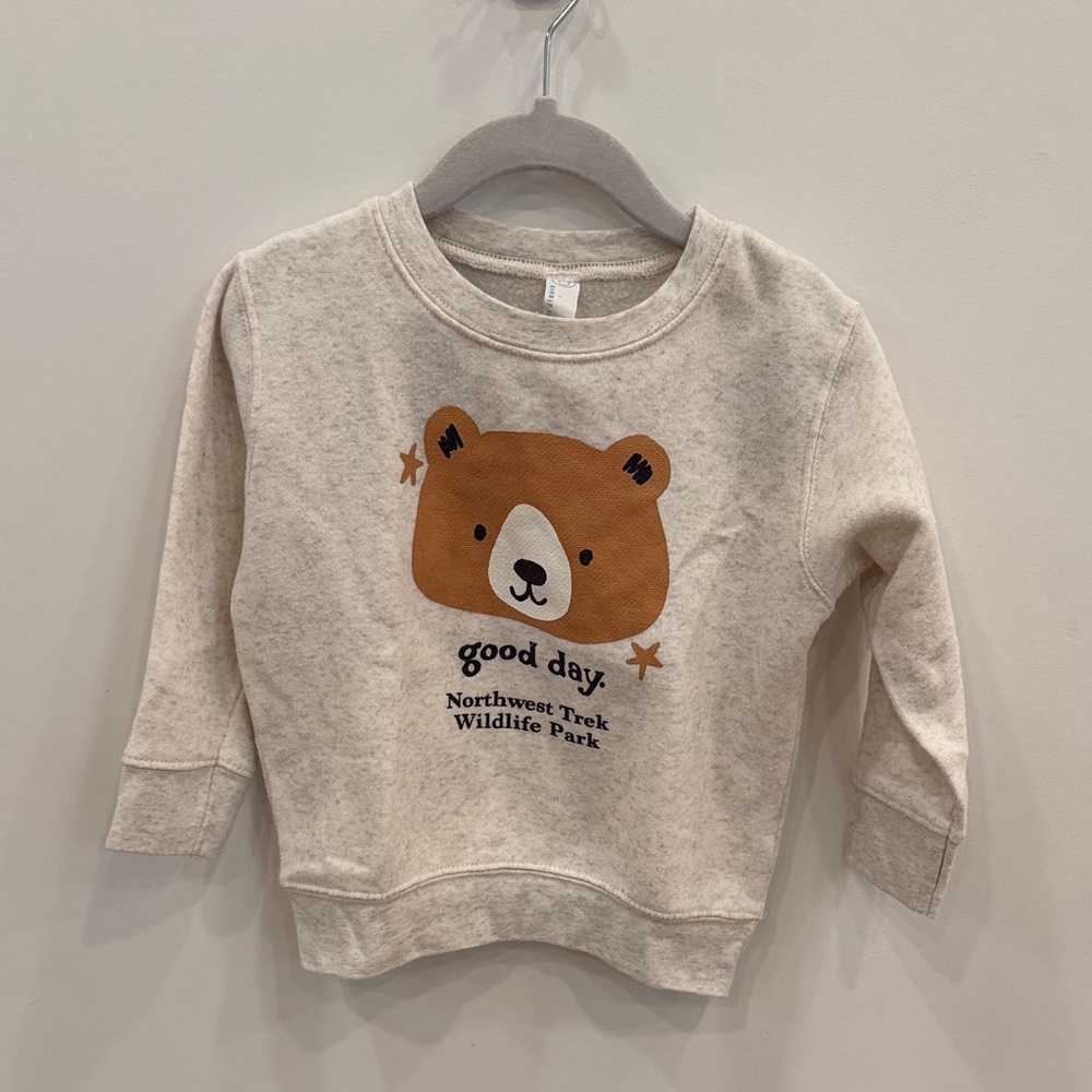 Soft Bear Graphic Sweatshirt
